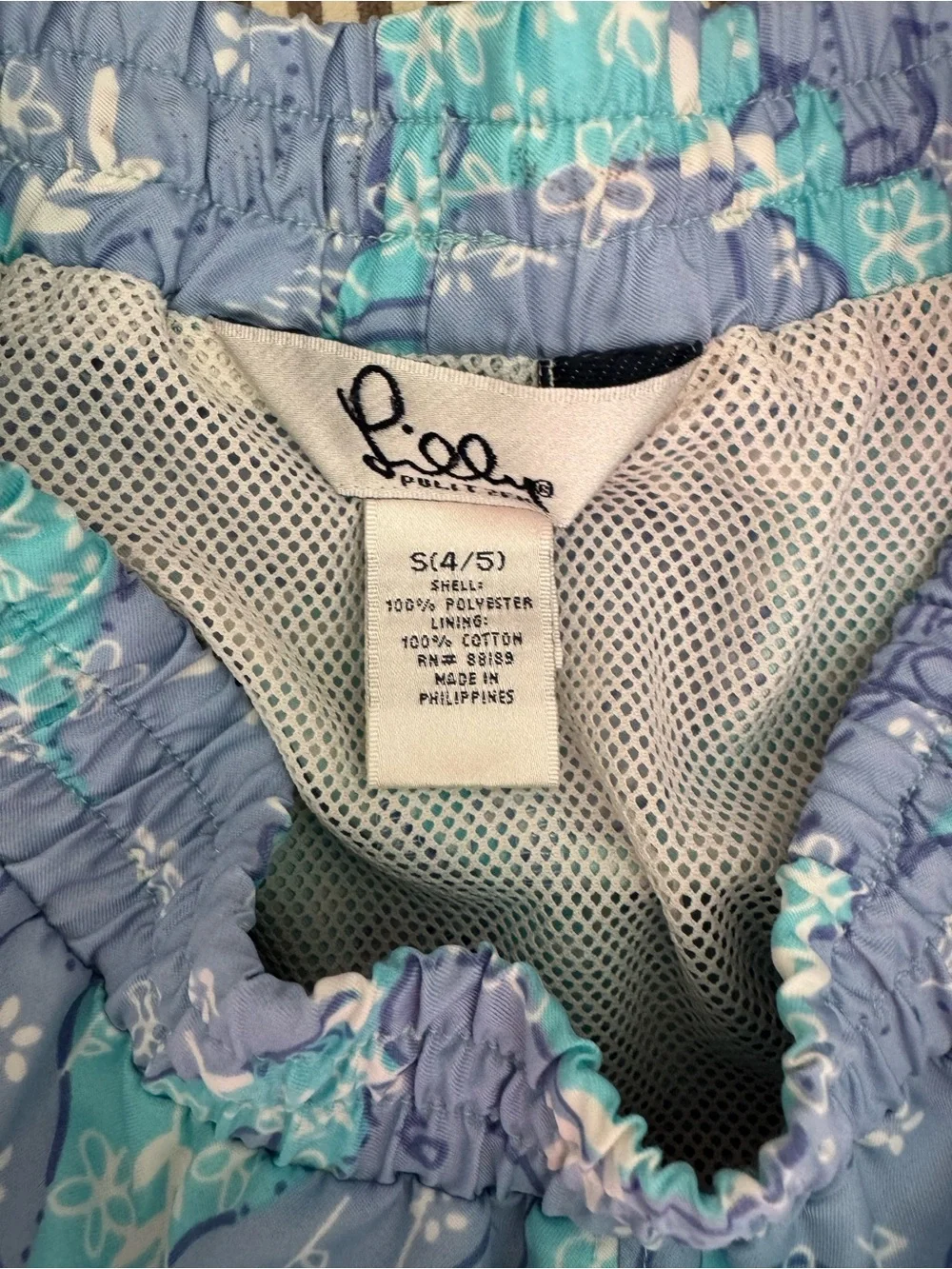 lilly pulitzer boys swim trunks 4/5
